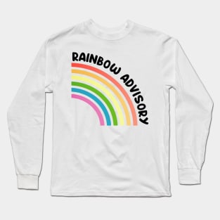 Rainbow Advisory Long Sleeve T-Shirt